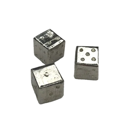 Pewter Dice