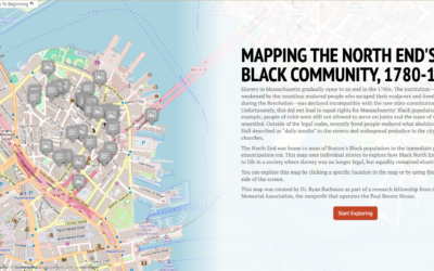 Introducing a New Map of the North End’s Black History from 1780 to 1810